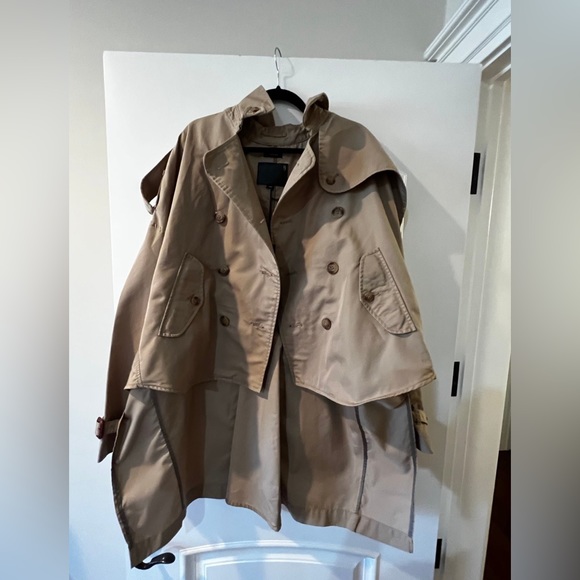 R13 Tuck In Trench Coat. Size small. BNWT - Picture 4 of 5